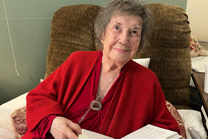 Poetry into Song Makes Beautiful Music for Hospice Patient