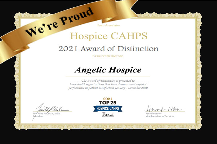 Angelic Health named National Best Practice Hospice Provider