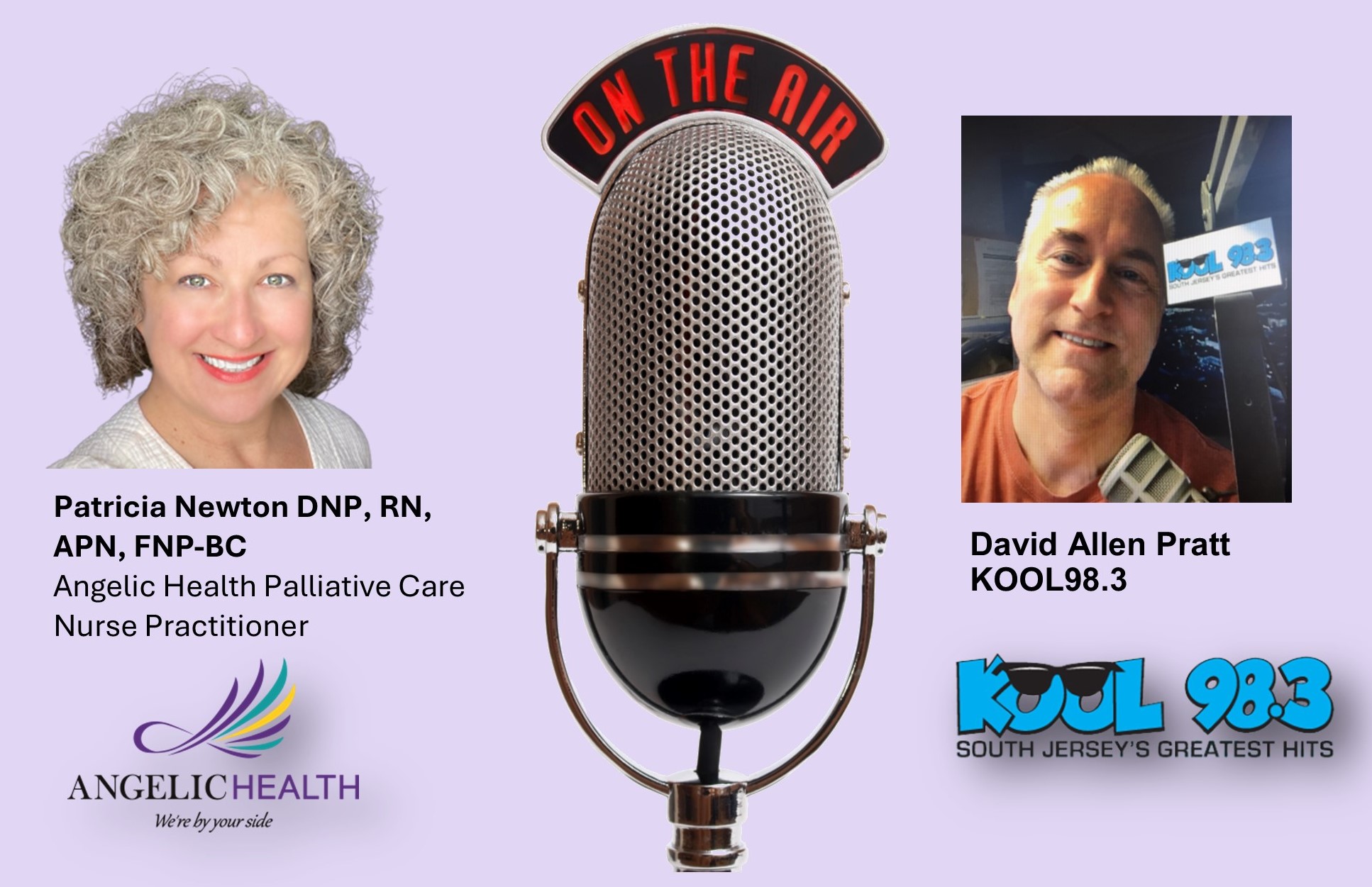 Heart Smart interview with WKTU's David Allen and Patti Newton of Angelic Health